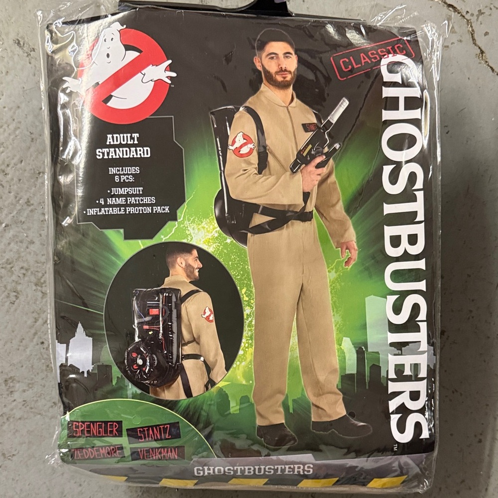 Ghostbusters Classic  adult halloween  costume
